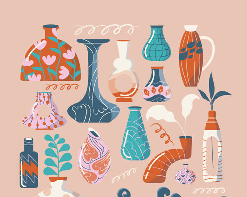 Slowburn Pottery branding